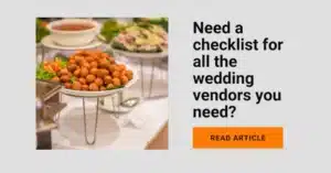 Article on Wedding vendor checklist