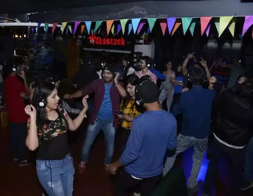 Office event ideas: silent disco
