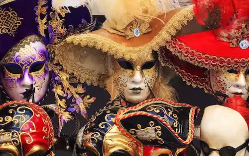 Winter festival ideas: masquerade parade