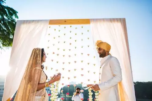 Minimal Indian Wedding