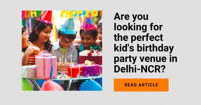Article on kids birthday party places