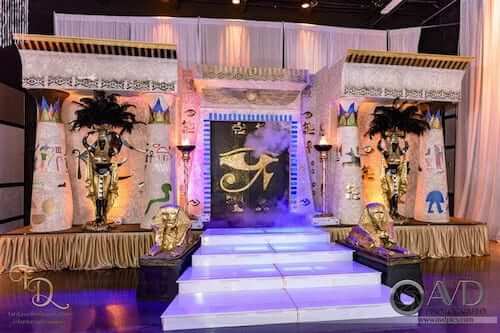 Egyptian themed prom