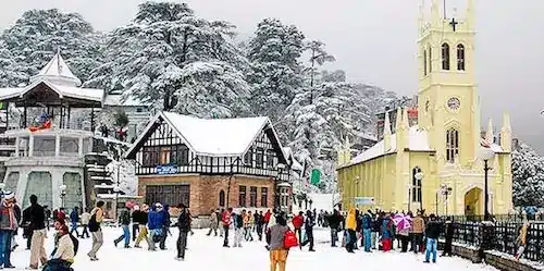 Best place to organize christmas parties in Shimla