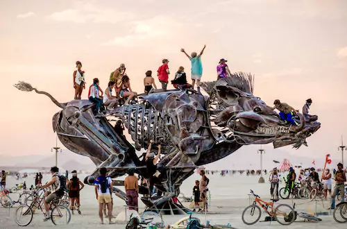 the burning man festival event marketing