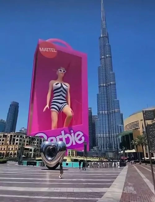 barbie movie event marketing