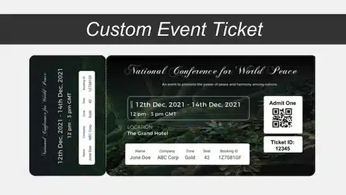 Event Tickets