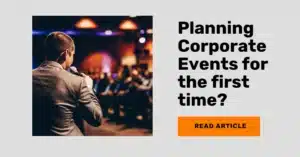 article on planning corporate events