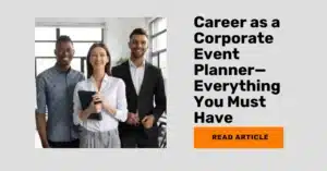 article on how to become a corporate event planner