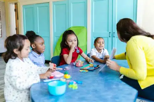 creche at a wedding