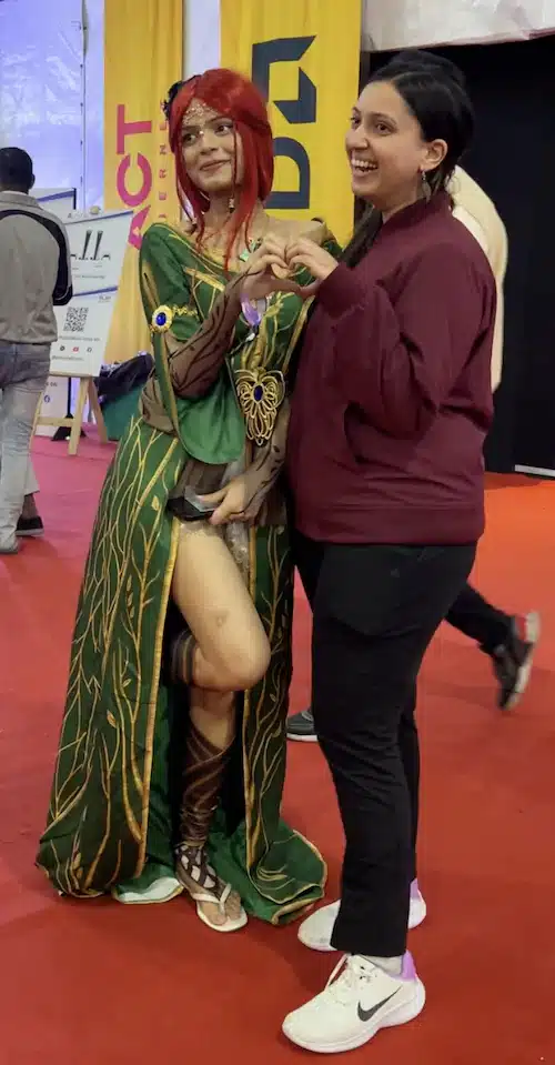 cosplay at comic con delhi