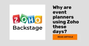 guide on how to use zoho backstage for event management